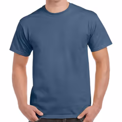 Gildan Adults Unisex Heavy Cotton T Shirt - S, Indigo Blue