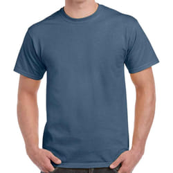 Gildan Adults Unisex Heavy Cotton T Shirt - S, Indigo Blue