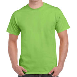 Gildan Adults Unisex Heavy Cotton T Shirt - M, Lime