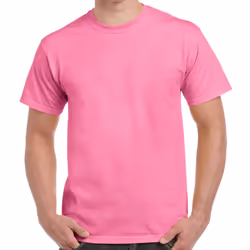 Gildan Adults Unisex Heavy Cotton T Shirt - S, Azalea
