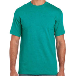 Gildan Adults Unisex Heavy Cotton T Shirt - XL, Antique Jade Dome