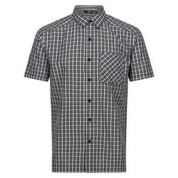 Regatta Mens Kalambo VIII Checked Shirt - M, Agave Green/Ash