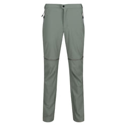 Regatta Mens Mountain Zip-Off Trousers - 36R, Agave Green