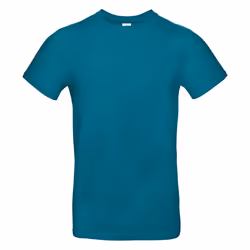 B&C Collection Mens T-Shirt - M, Diva Blue