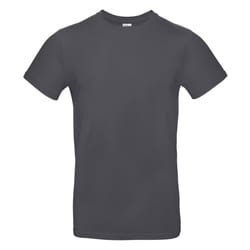 B&C Collection Mens T-Shirt - S, Dark Grey
