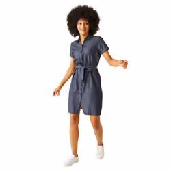 Regatta Womens/Ladies Rema Shirt Dress - 14 UK, Chambray
