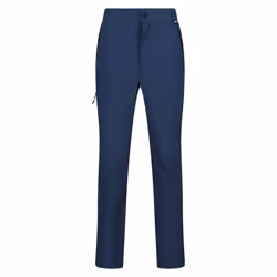Regatta Mens Travel Light Packaway Trousers - 30R, Moonlight Denim