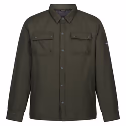 Regatta Mens Vinca Shacket Jacket - S, Dark Khaki