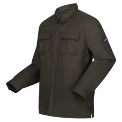 Regatta Mens Vinca Shacket Jacket - S, Dark Khaki