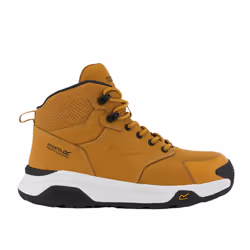 Regatta Mens Metafort Nubuck Safety Boots - 6 UK, Honey/White