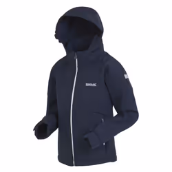 Regatta Childrens/Kids Acidity VII Soft Shell Jacket - 7-8 Years, Navy