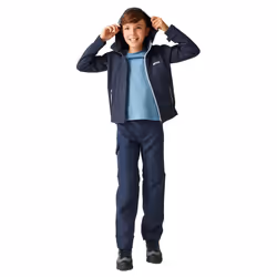 Regatta Childrens/Kids Acidity VII Soft Shell Jacket - 7-8 Years, Navy