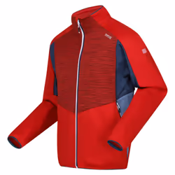 Regatta Mens Yare VIII Full Zip Jacket - 3XL, Danger Red/Moonlight Denim/Coronet Blue