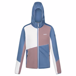 Regatta Womens/Ladies Walbury VII Marl Full Zip Fleece Jacket - 8 UK, Coronet Blue/Heather/Marshmallow