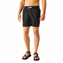 Regatta Mens Mackleyna Swim Shorts - XXL, Black