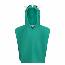Regatta Childrens/Kids Stompy The Dinosaur Hooded Towel - 4-6 Years, Jellybean Green