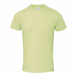 Gildan Mens SoftStyle Ringspun T-Shirt - L, Pistachio