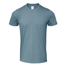 Gildan Mens SoftStyle Ringspun T-Shirt - 3XL, Stone Blue
