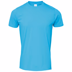 Gildan Mens SoftStyle Ringspun T-Shirt - M, Tropical Blue