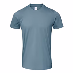 Gildan Mens SoftStyle Ringspun T-Shirt - M, Stone Blue