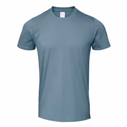 Gildan Mens SoftStyle Ringspun T-Shirt - XL, Stone Blue