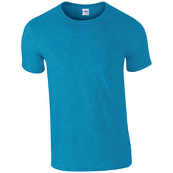 Gildan Mens SoftStyle Ringspun T-Shirt - 3XL, Antique Sapphire