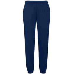 Fruit Of Loom Mens Classic 80/20 Elasticated Sweatpants - S, Navy
