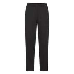 Fruit of the Loom Mens Classic 80/20 Jogging Bottoms - L R, Black