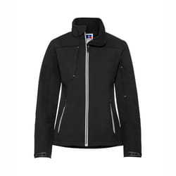 Russell Womens/Ladies Bionic Soft Shell Jacket - XL, Black