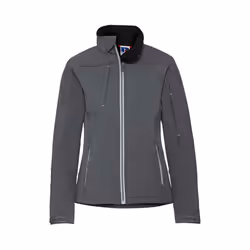 Russell Womens/Ladies Bionic Soft Shell Jacket - XS, Iron