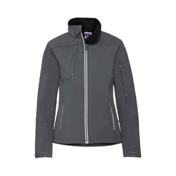 Russell Womens/Ladies Bionic Soft Shell Jacket - XXL, Iron