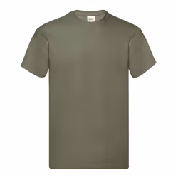 Fruit of the Loom Mens Original Heather T-Shirt - S, Classic Olive