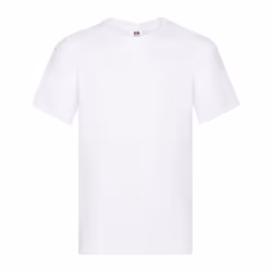 Fruit of the Loom Mens Original Heather T-Shirt - 4XL, White
