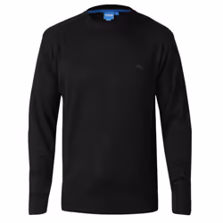 Duke Mens Jovanni 1-D555 Crew Neck Kingsize Sweatshirt - 3XL, Black