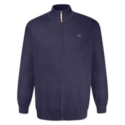 Duke Mens Franco 2-D555 Knitted Full Zip Kingsize Sweatshirt - 3XL, Navy