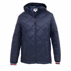 Duke Mens Angus D555 Diamond Quilted Kingsize Puffer Jacket - 6XL, Navy