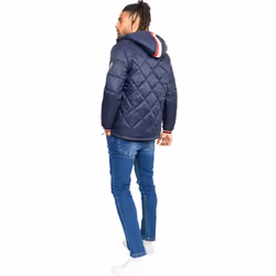 Duke Mens Angus D555 Diamond Quilted Kingsize Puffer Jacket - 6XL, Navy