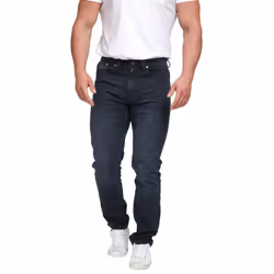 D555 Mens Hockliffe Denim Stretch Jeans - 48XL, Dark Wash