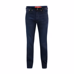 D555 Mens Springfield Stretch Jeans - 30L, Dark Navy Wash