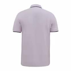 Duke Mens Hamford 2-D555 Tipped Pique Kingsize Polo Shirt - 4XL, Pink