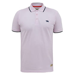 Duke Mens Hamford 2-D555 Tipped Pique Kingsize Polo Shirt - 6XL, Pink
