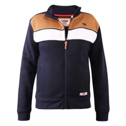 D555 Mens Willowbrook Cut & Sew Full Zip Kingsize Sweatshirt - 4XL, Navy