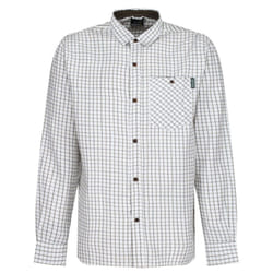 Regatta Mens Tattersall Checked Shirt - M, White/Green