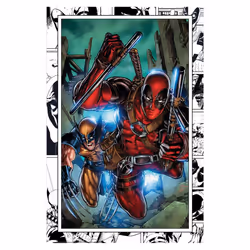 Marvel Comics Wolverine & Deadpool Poster