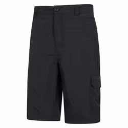 Mountain Warehouse Mens Explore Cargo Shorts - 32R, Black
