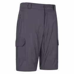 Mountain Warehouse Mens Explore Cargo Shorts - 44R, Grey