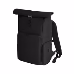 Quadra Q-tech Charge Roll Up Backpack - One Size, Black