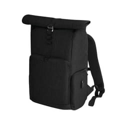 Quadra Q-tech Charge Roll Up Backpack - One Size, Black