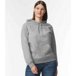Gildan Unisex Softstyle Midweight Hoodie - 5XL, Sports Grey