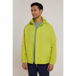 Mountain Warehouse Mens Pakka II Waterproof Jacket - XXS, Lime